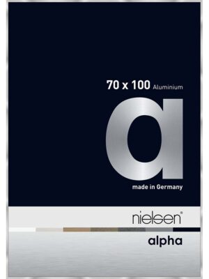 Alpha Argent poli 70 x 100 cm