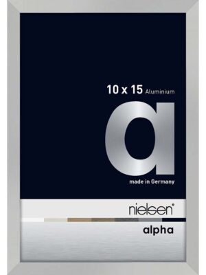 Alpha Argent mat 10 x 15 cm