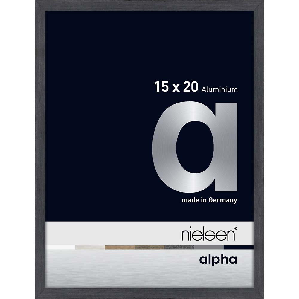 Alpha Anthracite 15 x 20 cm