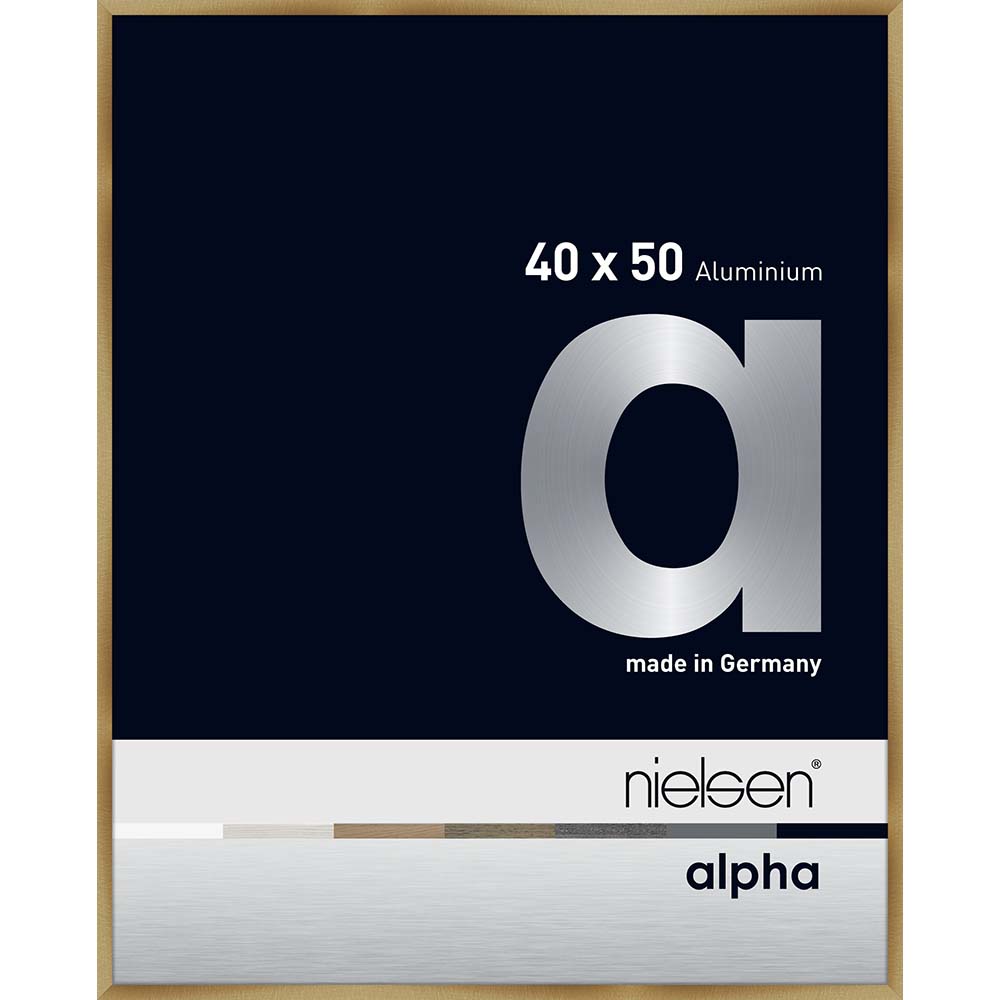 Alpha Ambre brossé 40 x 50 cm