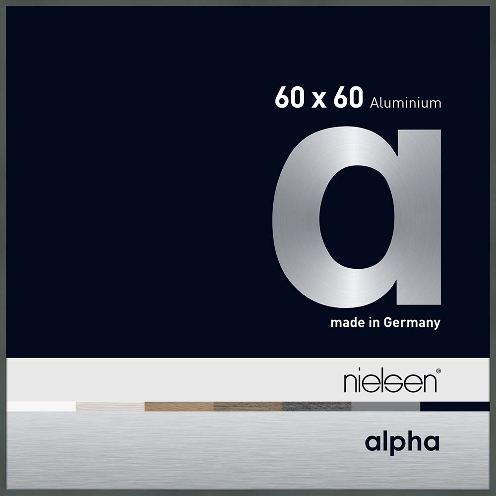 Alpha Platine 60 x 60 cm