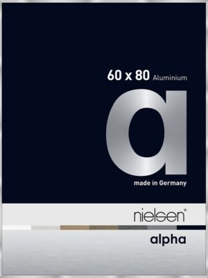 Alpha Argent poli 60 x 80 cm