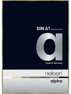 Alpha Acier brossé 59,4 x 84,1 cm